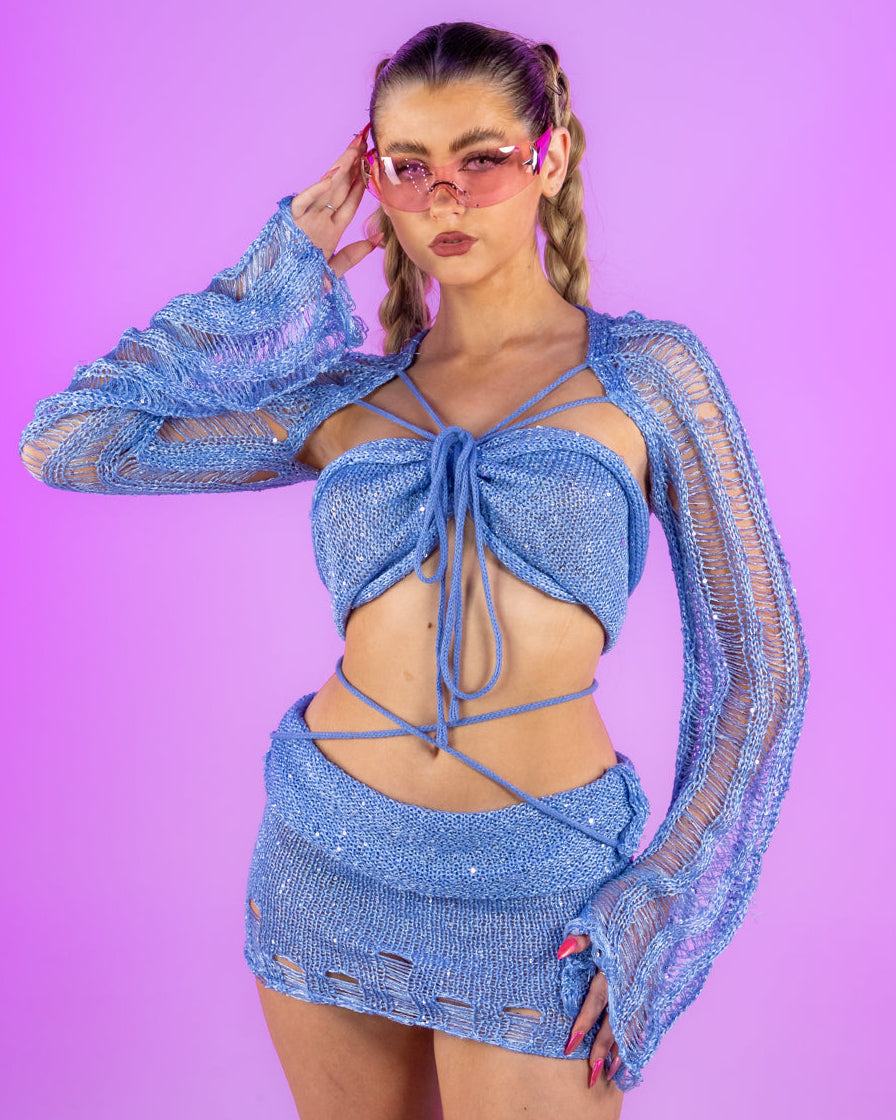 Sky Faerie 3pc Skirt Set - Main Image