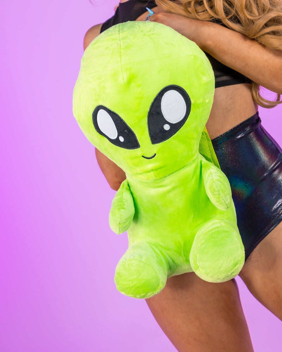 Space Buddy Alien Backpack – Rave Wonderland