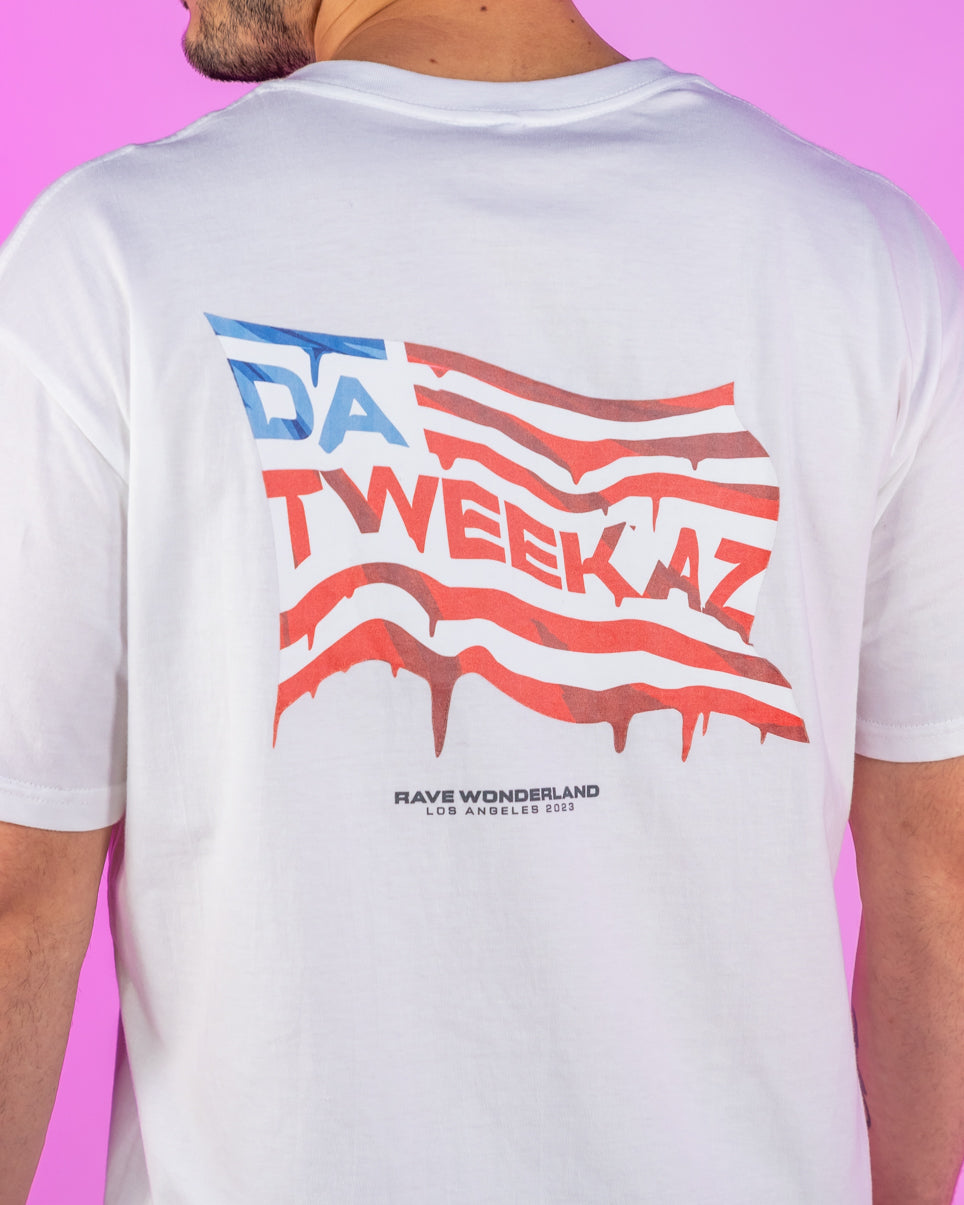 Da Tweekaz x Rave Wonderland Limited Edition Flag Tee