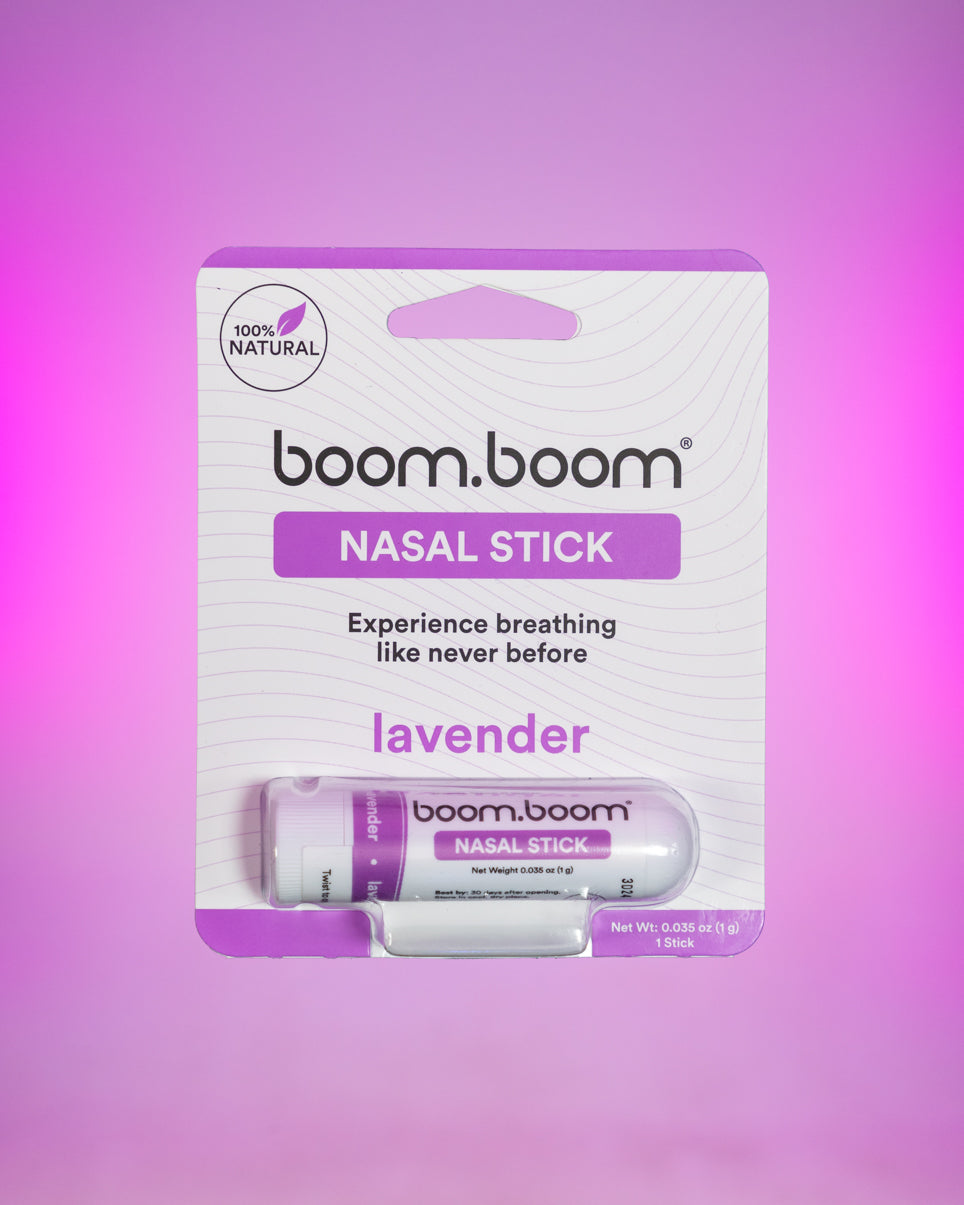 Lavender BoomBoom Nasal Inhaler