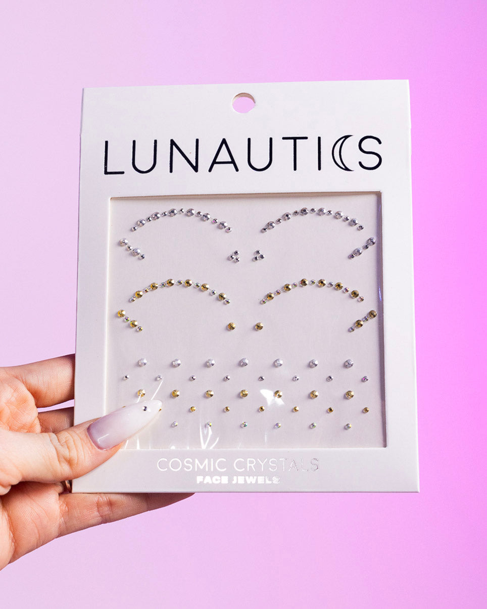 Lunautics Metallic Iridescent Cut Crease Face Jewel