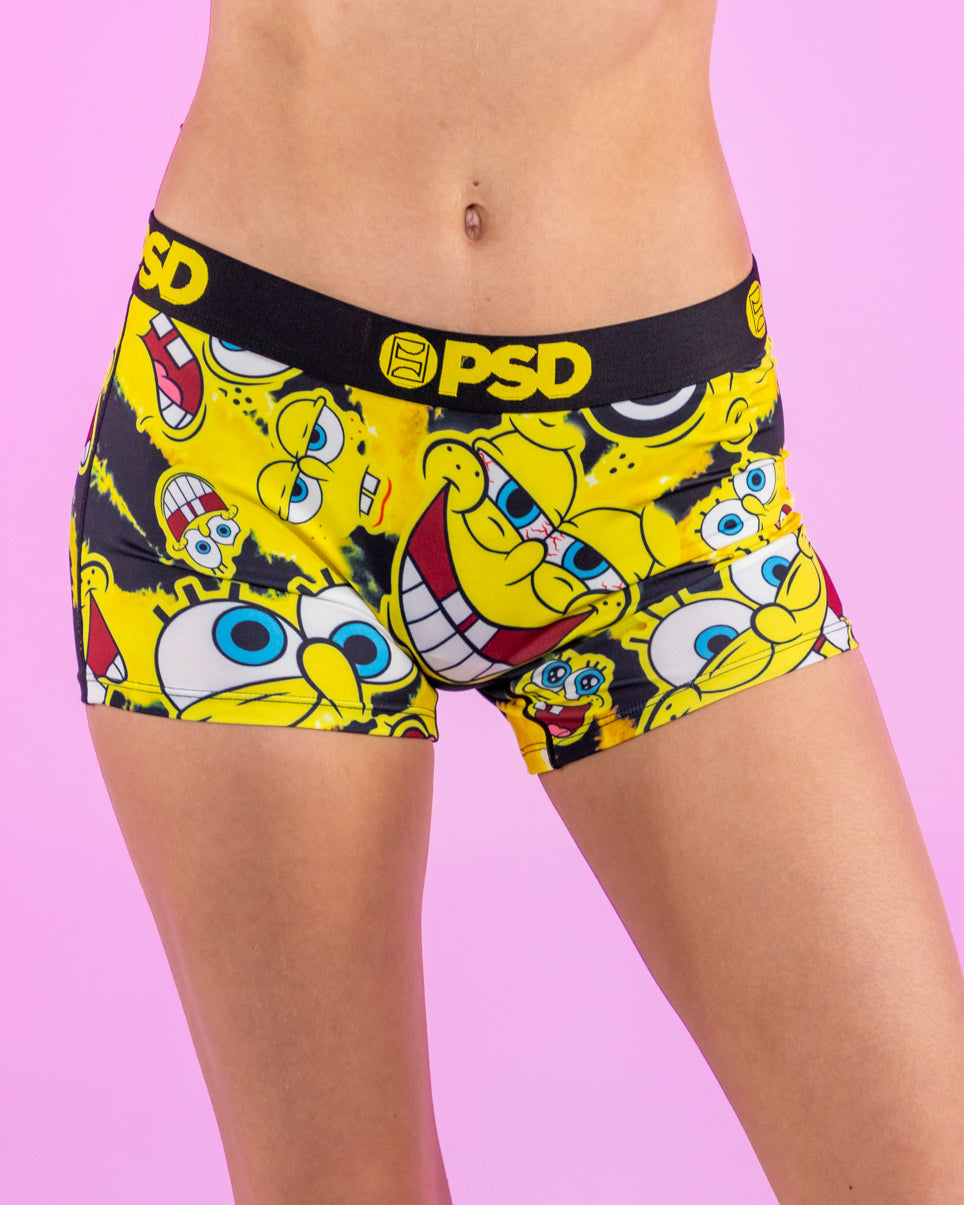 PSD Spongebob Squarepants Boy Shorts – Rave Wonderland