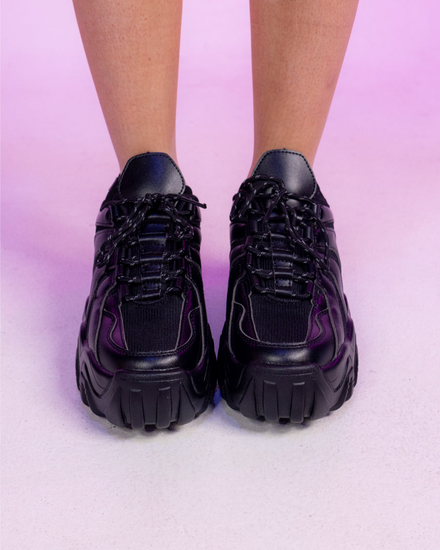 Black Michelle Sneakers