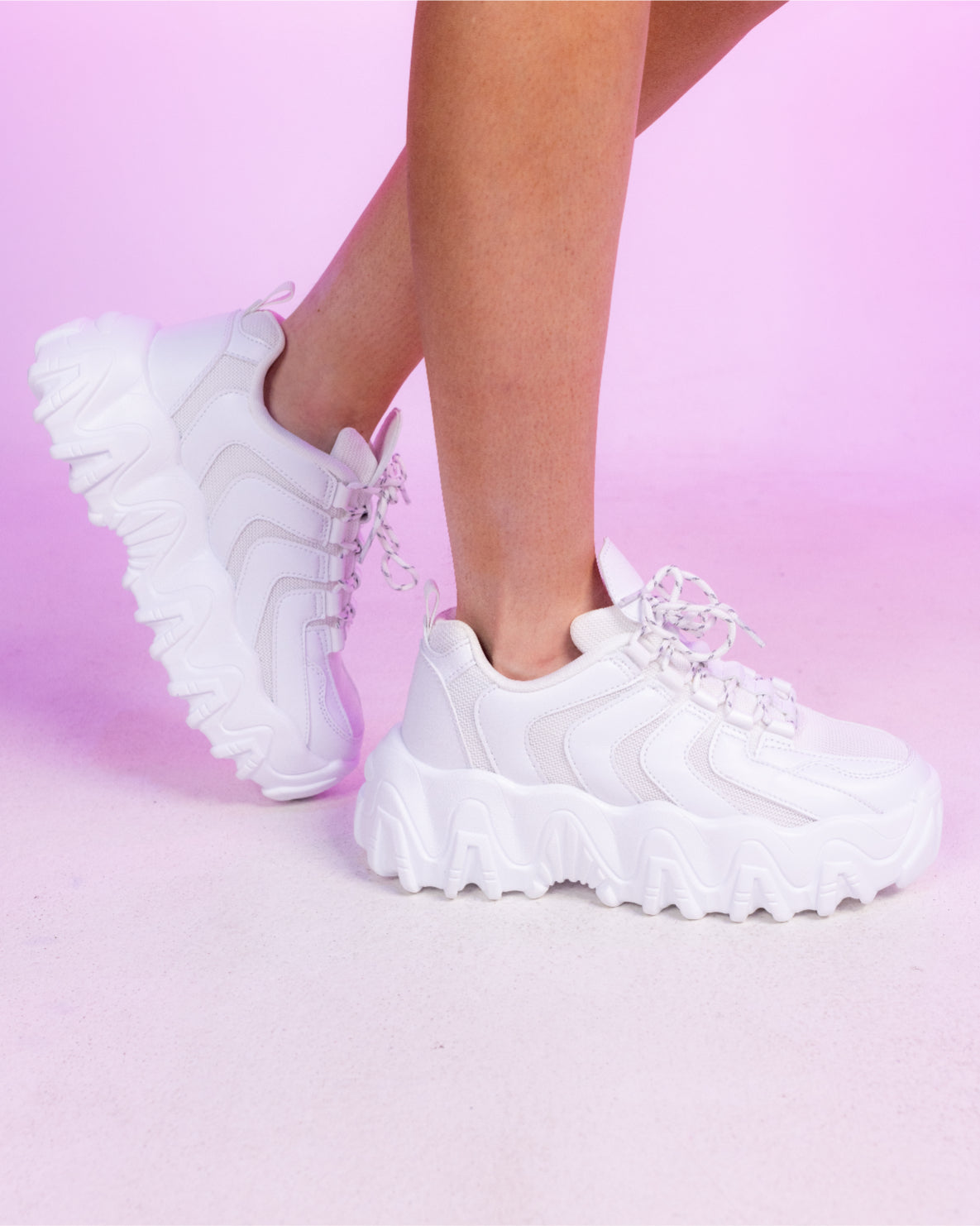 White Michelle Sneakers