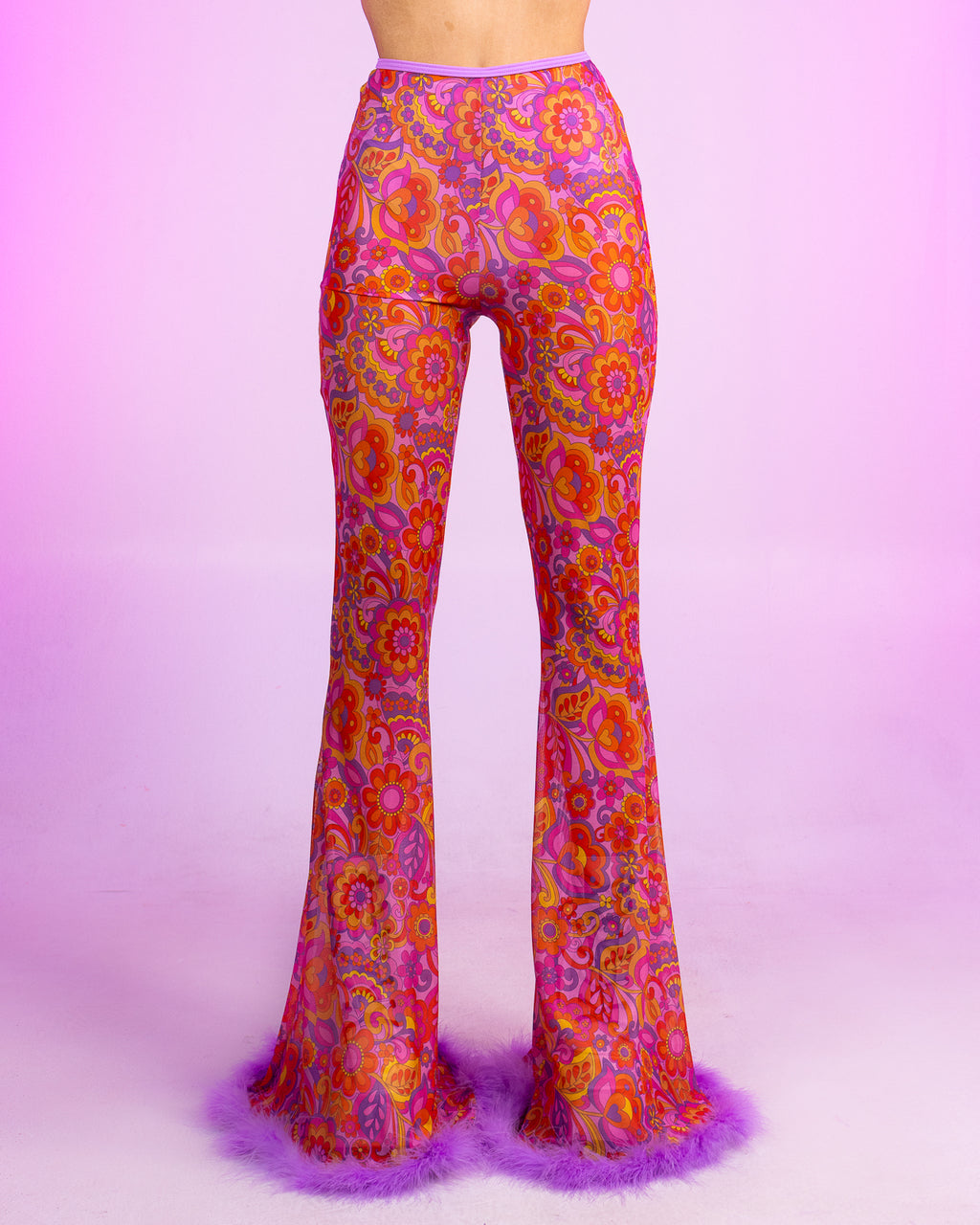 Lavender Paisley Daze Bell Bottom Pants – Rave Wonderland