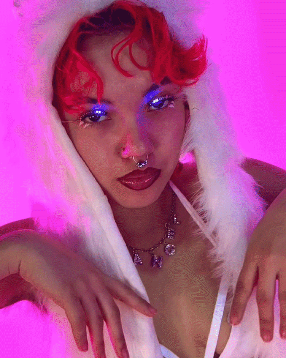 LED Multi Functional Eyelashes - Rave Wonderland
