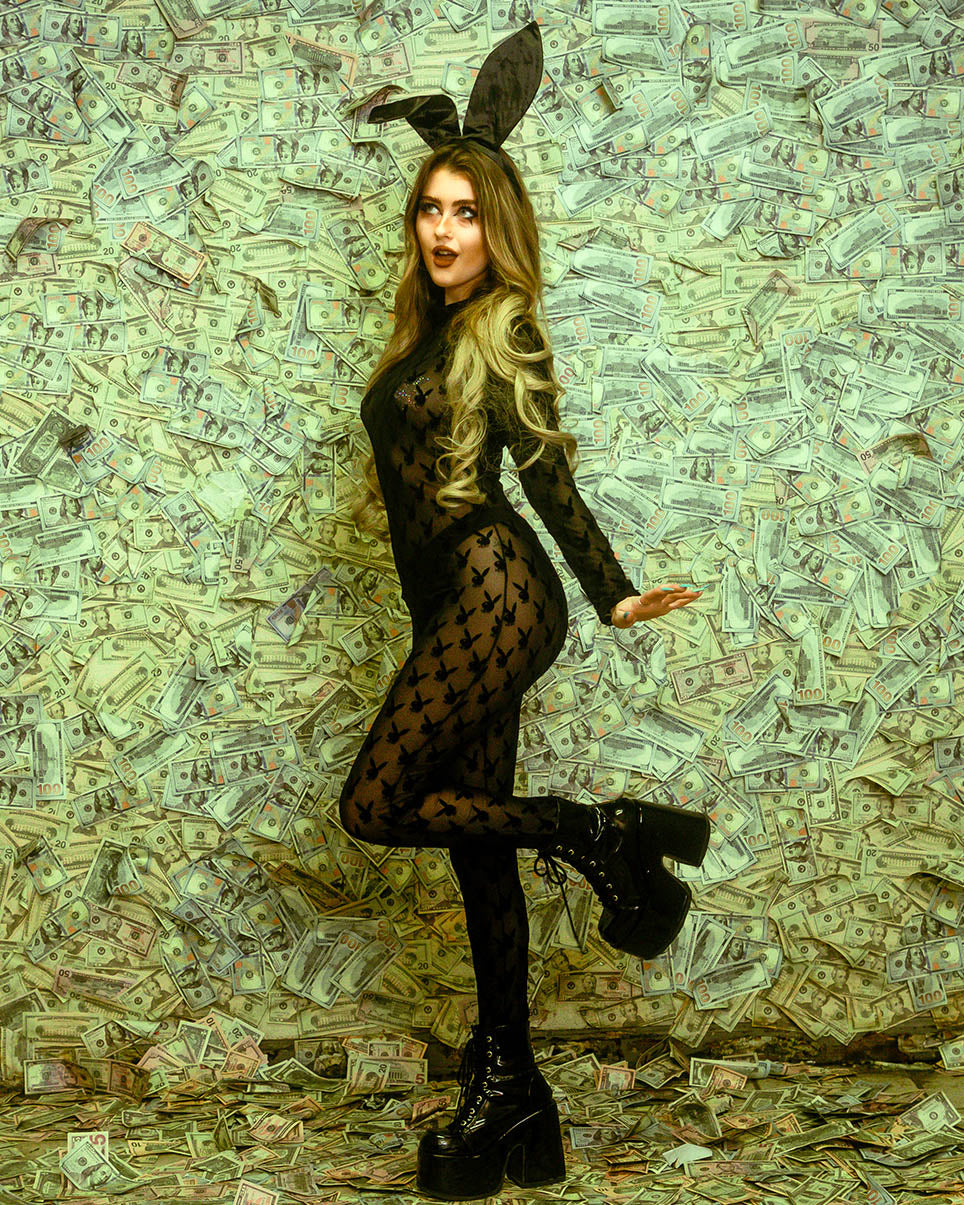 2pc Playboy Bunny Catsuit – Rave Wonderland