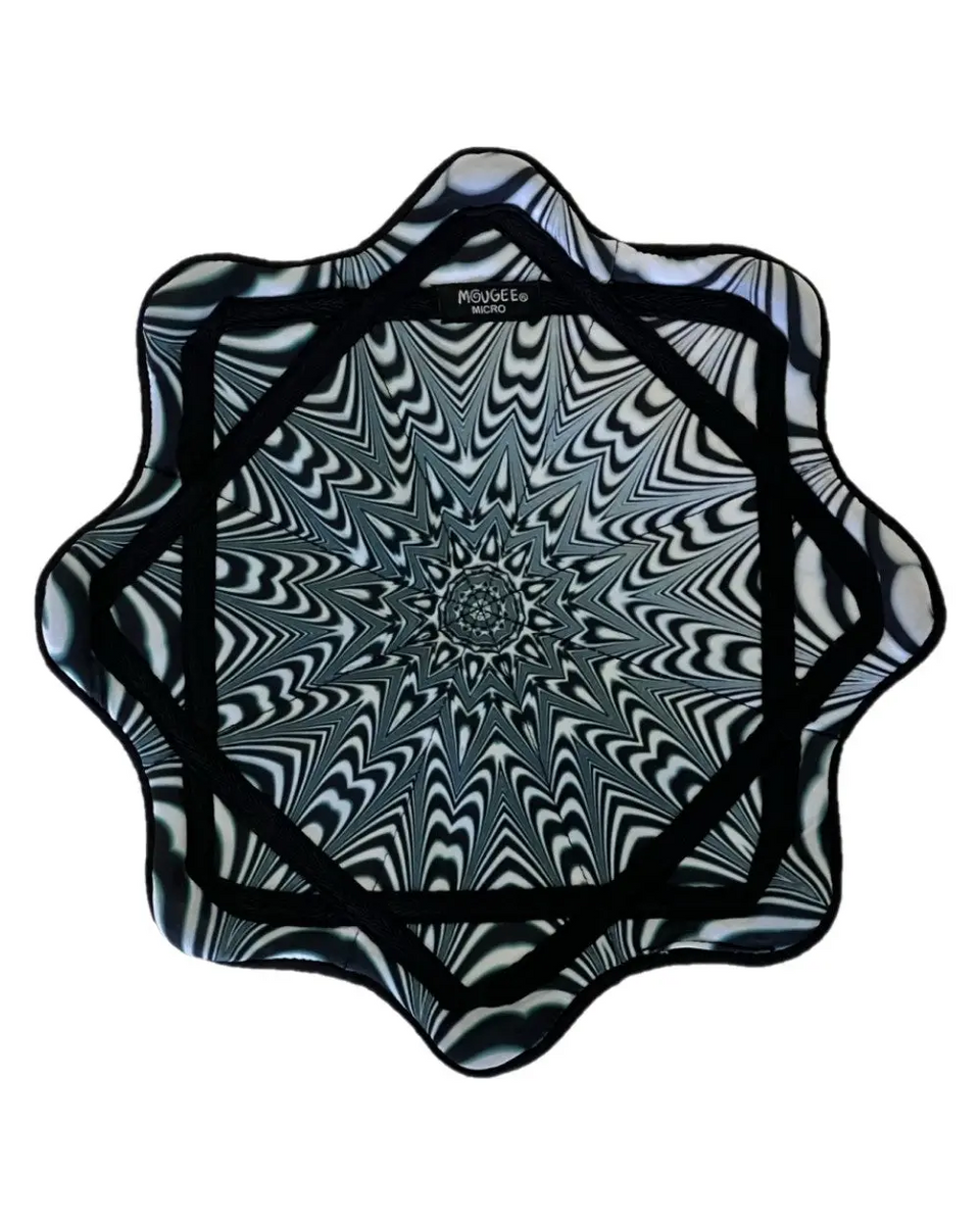 Mougee Zebradelic Gray/Black Micro Flow Star – Rave Wonderland