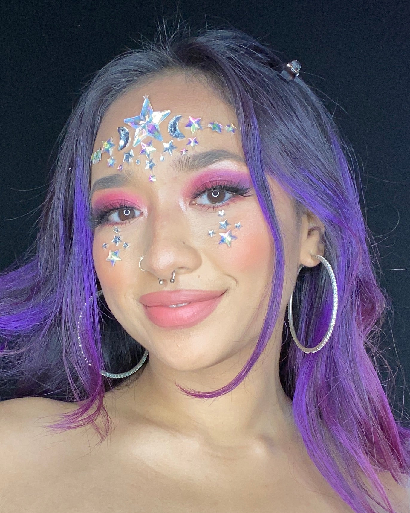 Stardust Princess Rave Face Jewel - Rave Wonderland