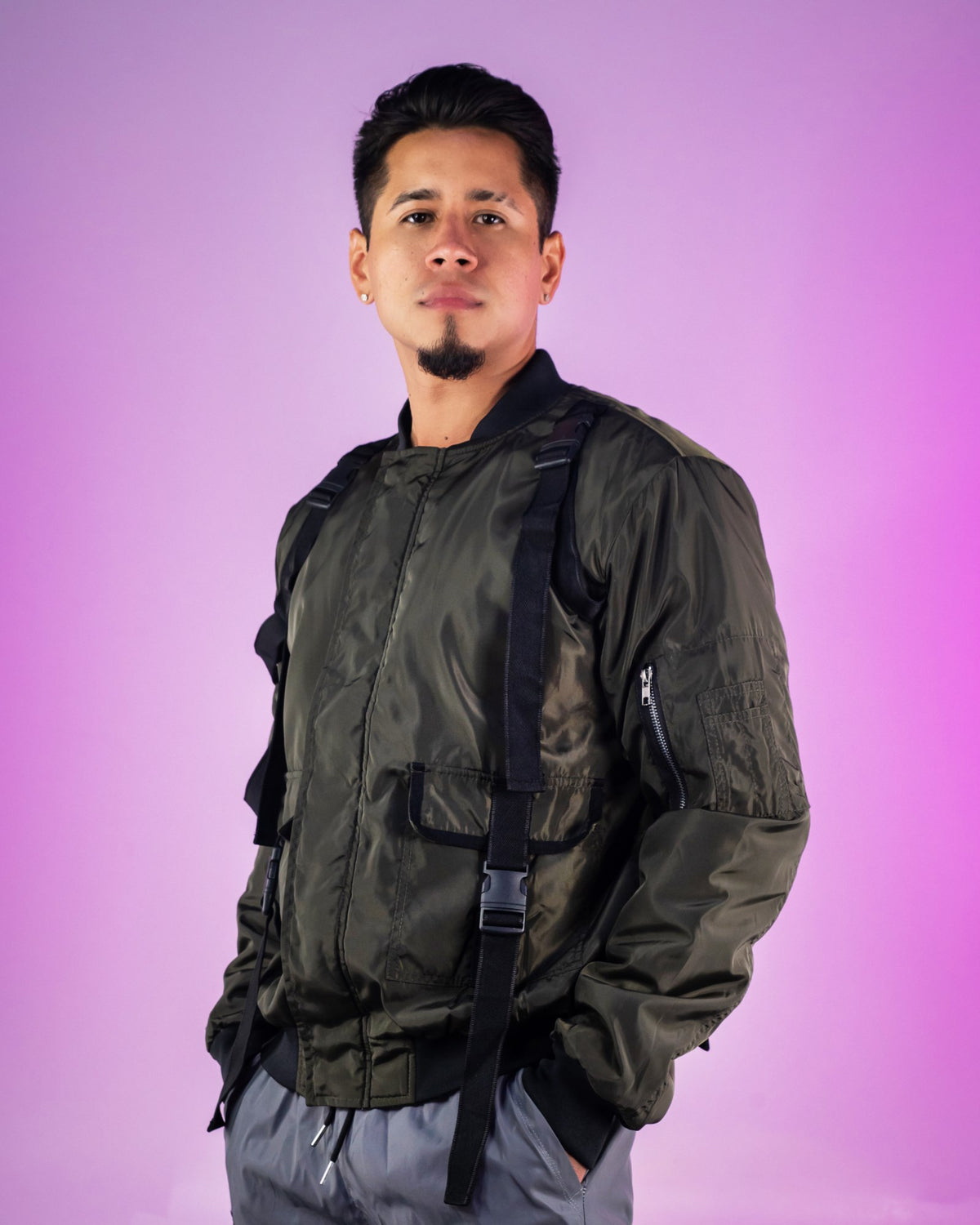 Green Get Tactical Utility Jacket