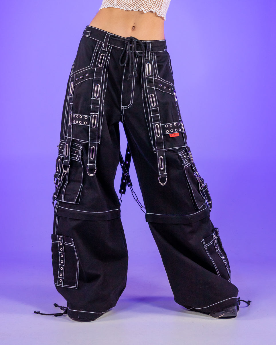 Tripp NYC Interlace Dark Street Pants M | Rave Wonderland | Outfits Rave | Festival Outfits | Rave Clothes