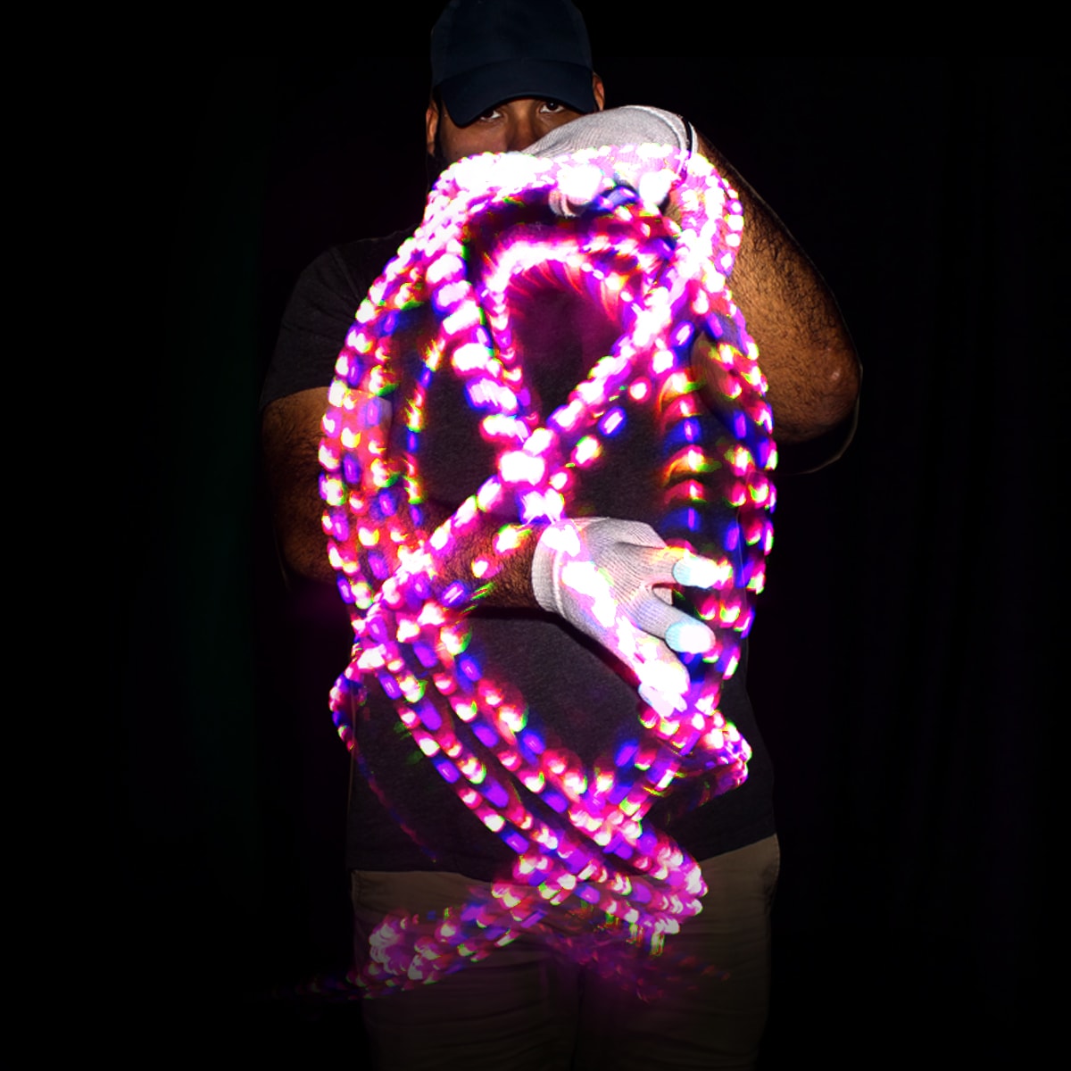 GloFX Lux Gel Glove Set - Rave Wonderland