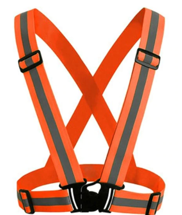 Danger Zone Neon Reflective Buckle Vest - Rave Wonderland
