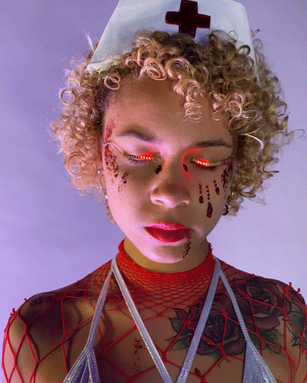 LED Multi Functional Eyelashes - Rave Wonderland