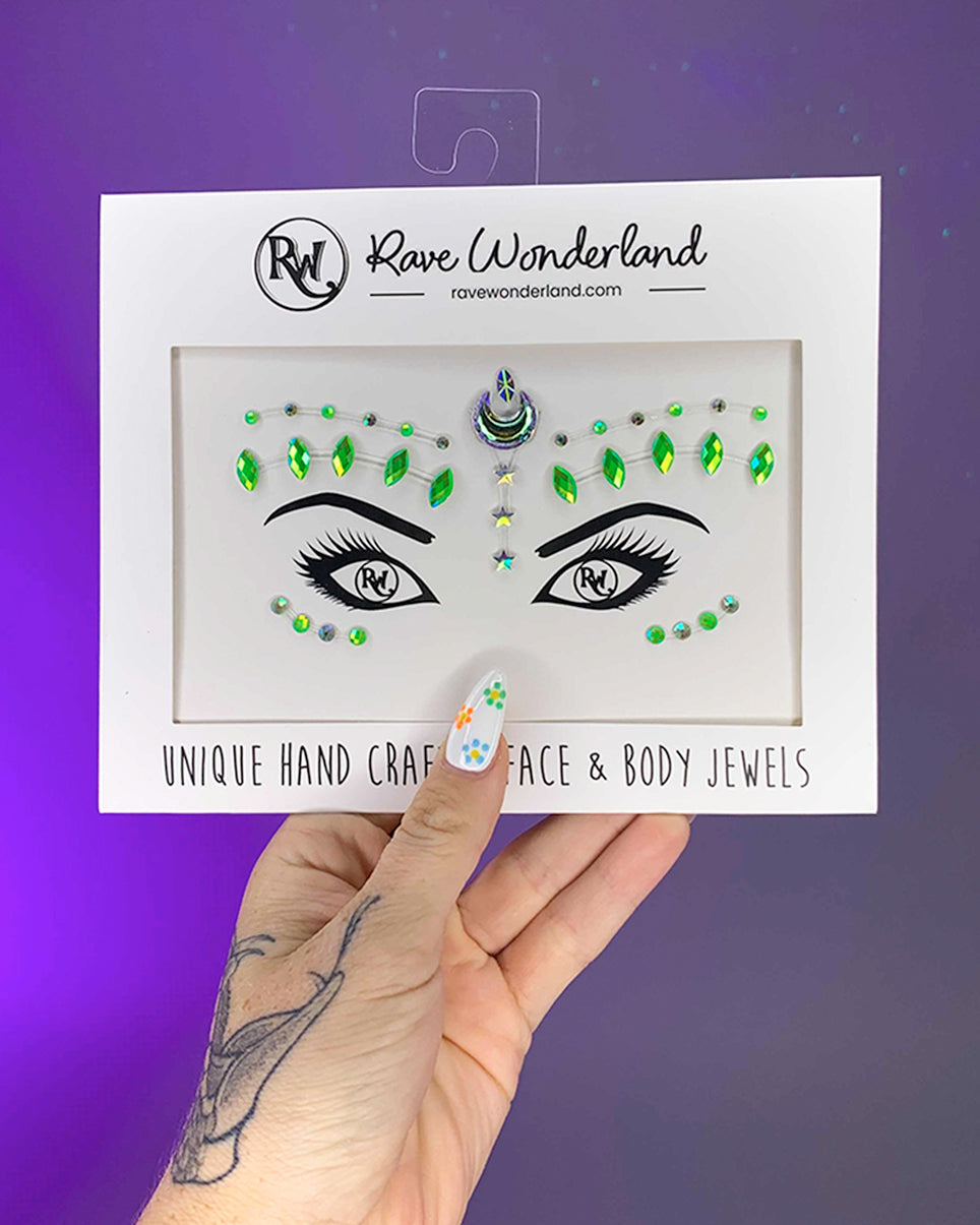 Earth Goddess Face Jewel - Rave Wonderland