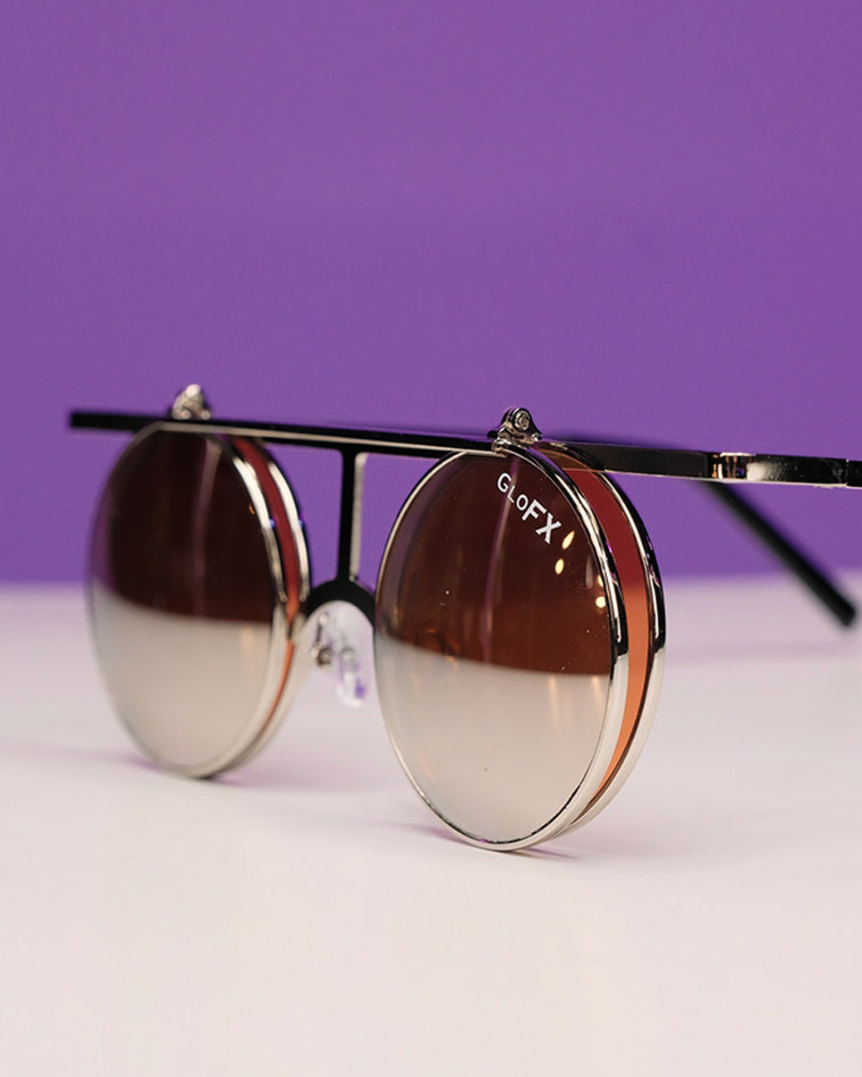 GloFX Flip Diffraction Glasses - Rave Wonderland