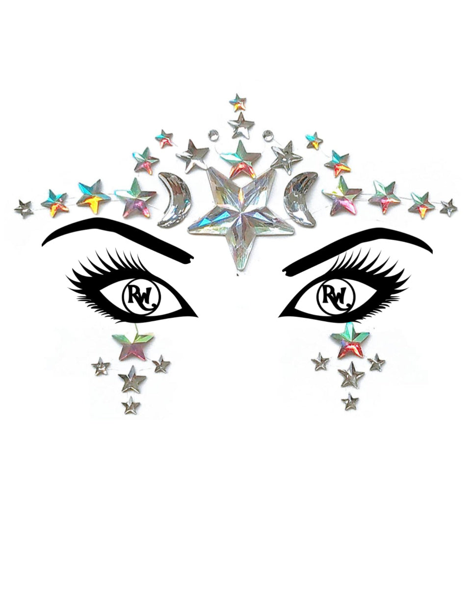 Stardust Princess Rave Face Jewel - Rave Wonderland