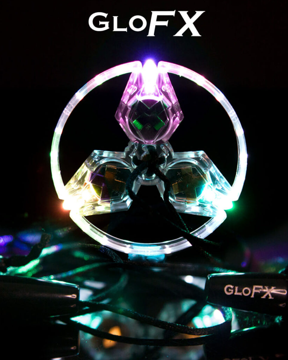 GloFX 3-LED Ion Orbit - Rave Wonderland