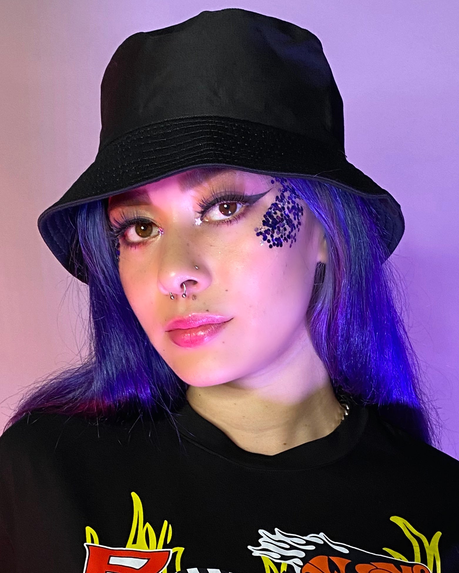 Eff the Haterz Solid Bucket Hat - Rave Wonderland