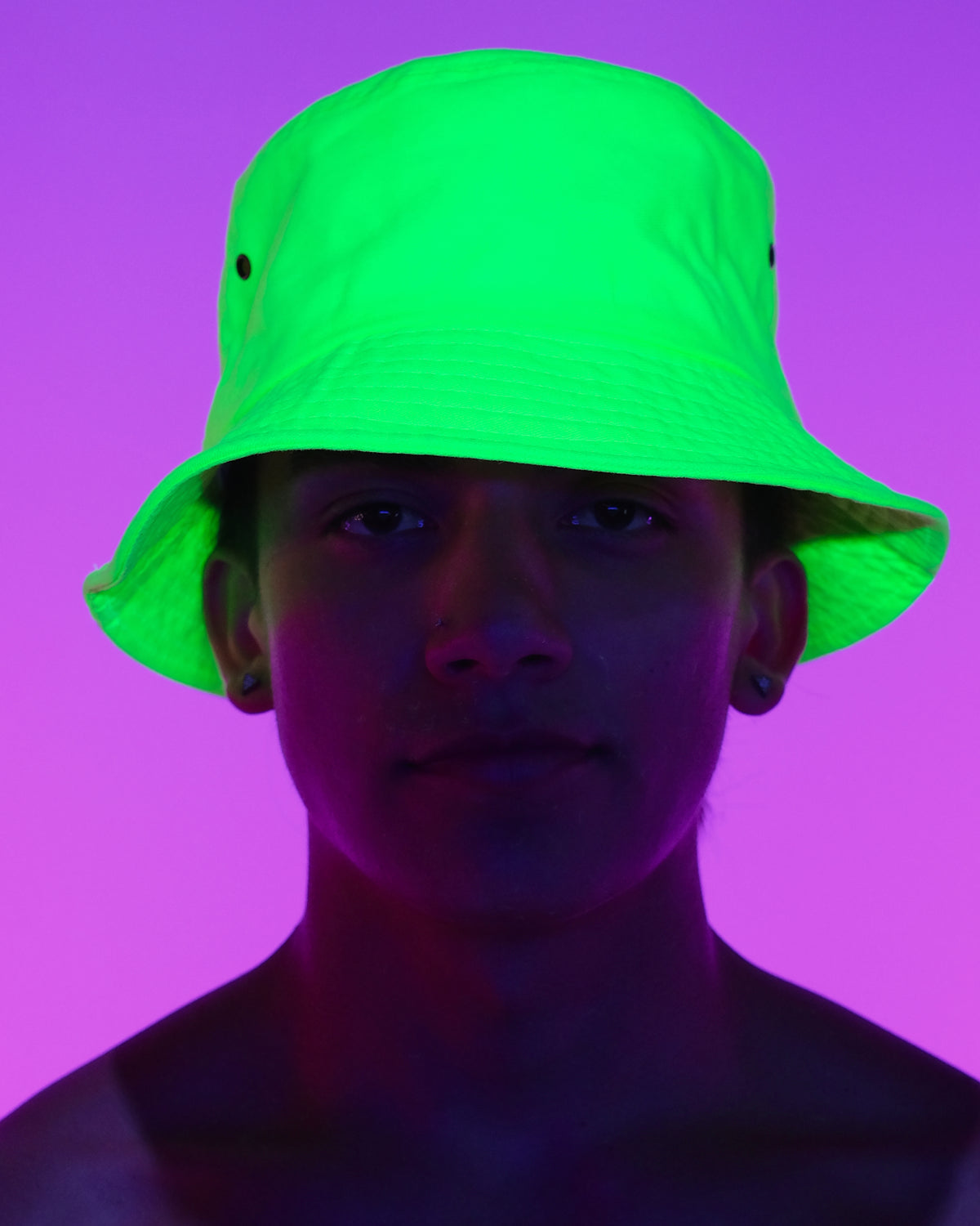 Vacay Mode Neon Bucket Hat