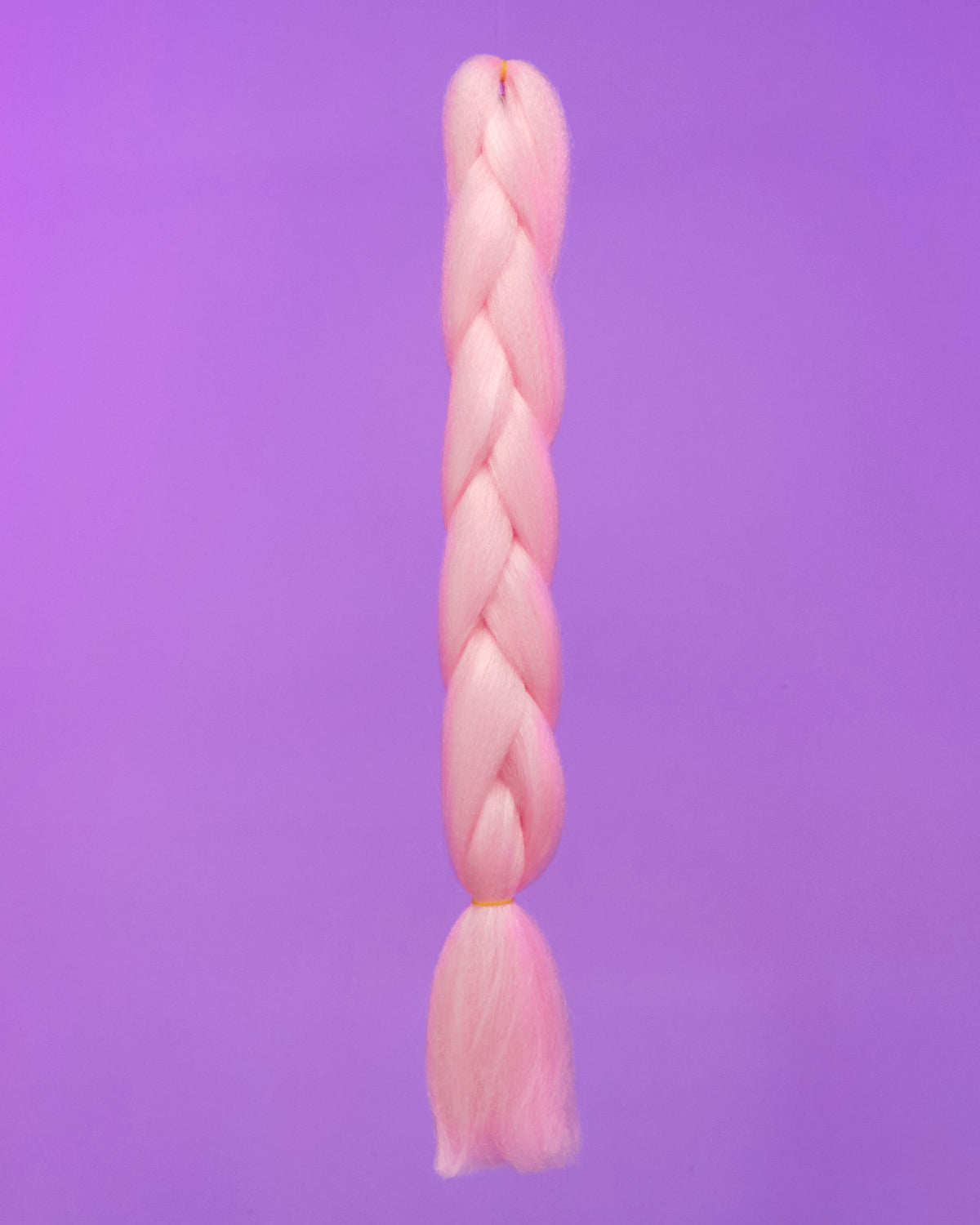 24" Light Pink Braiding Hair Extensions - Rave Wonderland