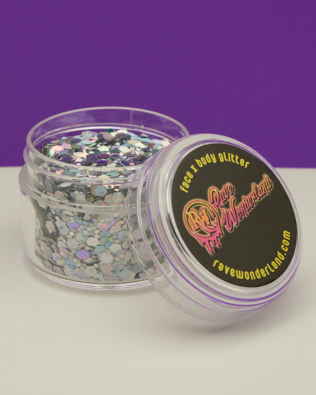 Silver Chunk Body and Face Festival Glitter (20 or 30 Grams) - Rave Wonderland