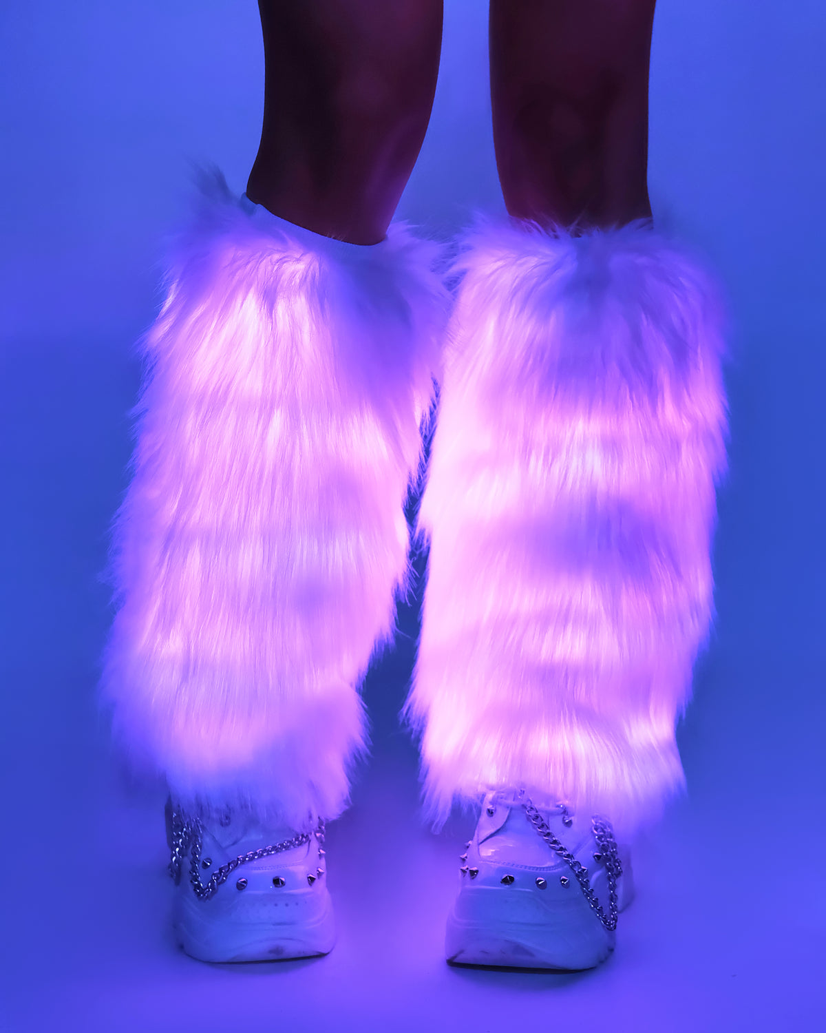 Light Up White Fluffies