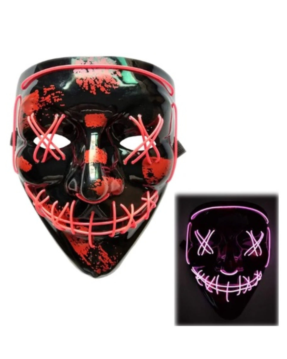 Let's Purge Full Face LED Mask - Rave Wonderland
