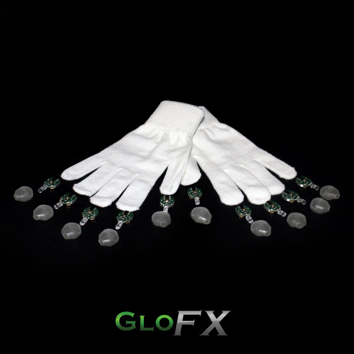 GloFX Lux Gel Glove Set - Rave Wonderland