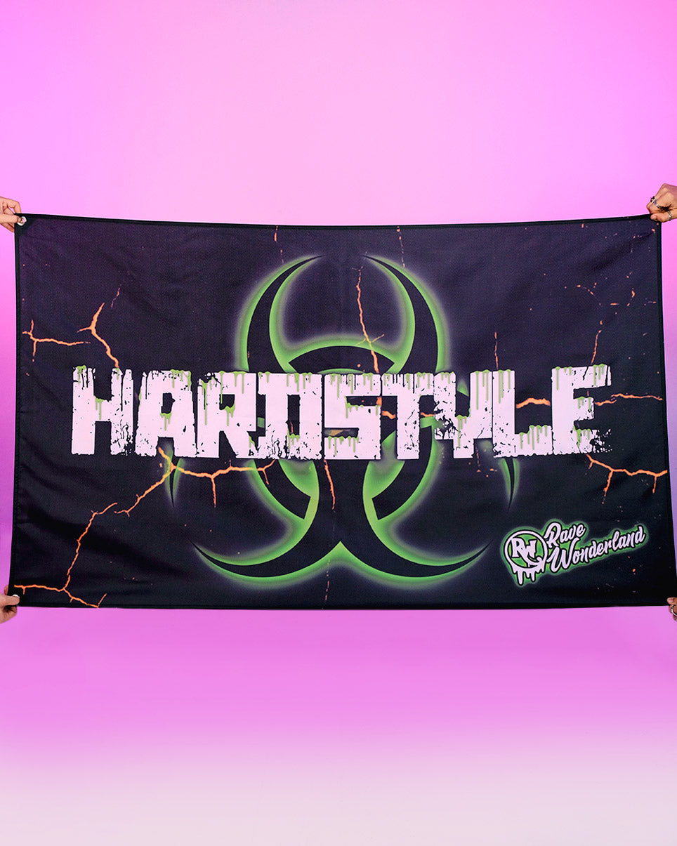 Hardstyle Baddie Anime UV Neon Green Baseball Jersey S | Rave Wonderland | Outfits Rave | Festival Outfits | Rave Clothes