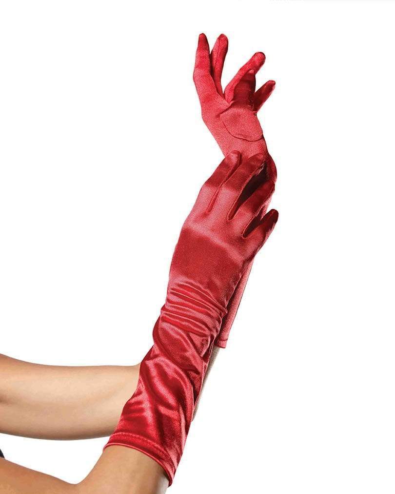Satin Elbow-Length Gloves - Rave Wonderland