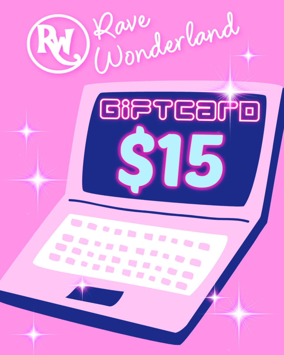 $15 Rave Wonderland e-Gift Card - Rave Wonderland