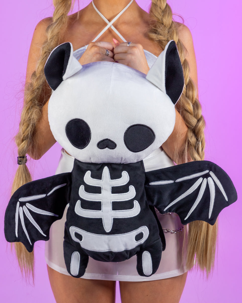 Skelaton Rave Skeleton Bat Backpack – Rave Wonderland