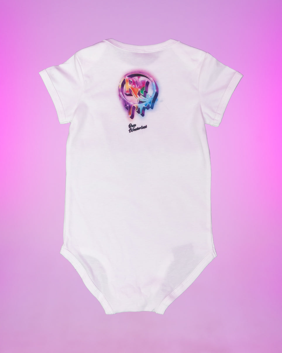 Baby Rave Items Rainbow Melting Born Raver Baby Onsie – Rave Wonderland