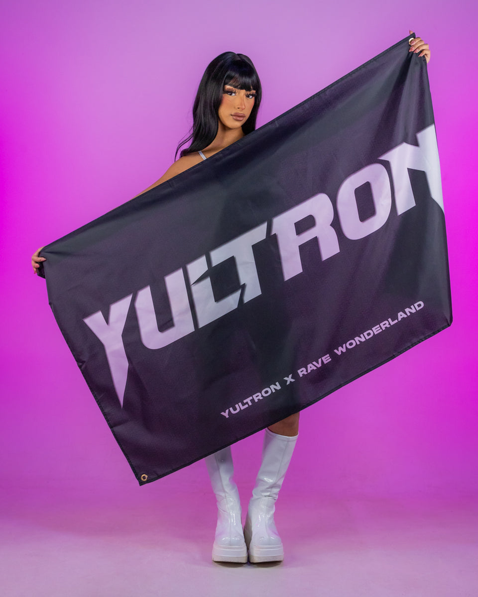 Yultron x RW Limited Edition Flag – Rave Wonderland