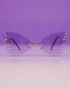 Diamond Butterflies Color Sunglasses - Rave Wonderland