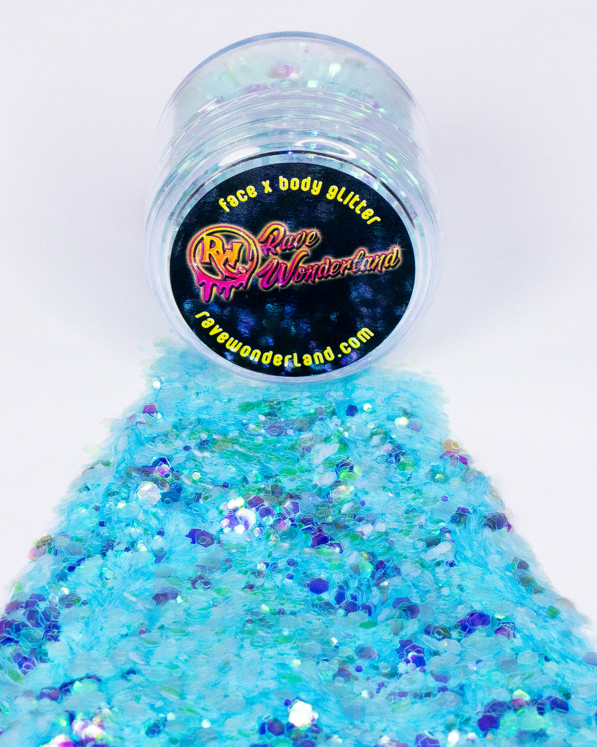 Blue Sky Action Translucent Glitter