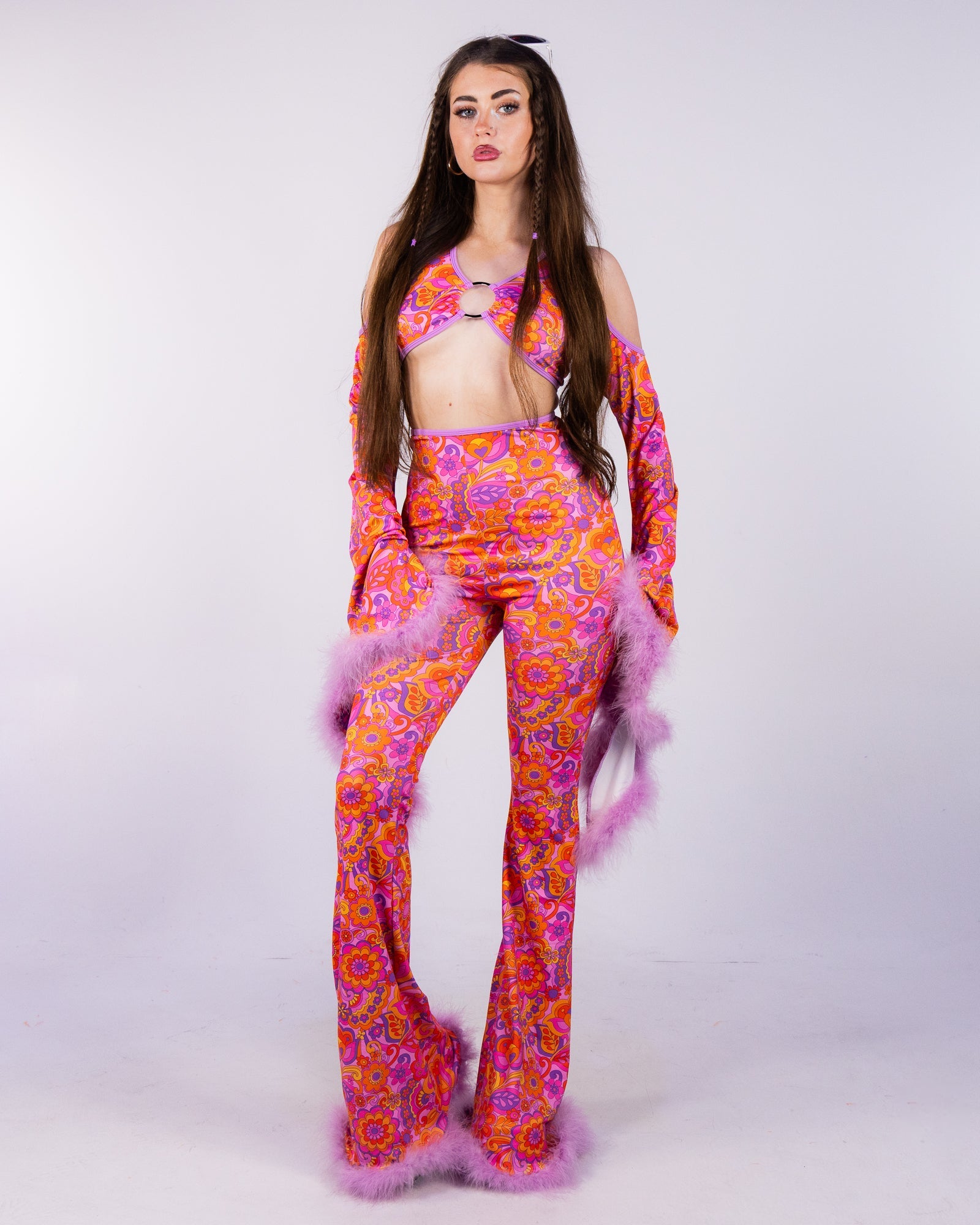 Lavender Paisley Daze Bell Bottom Pants – Rave Wonderland