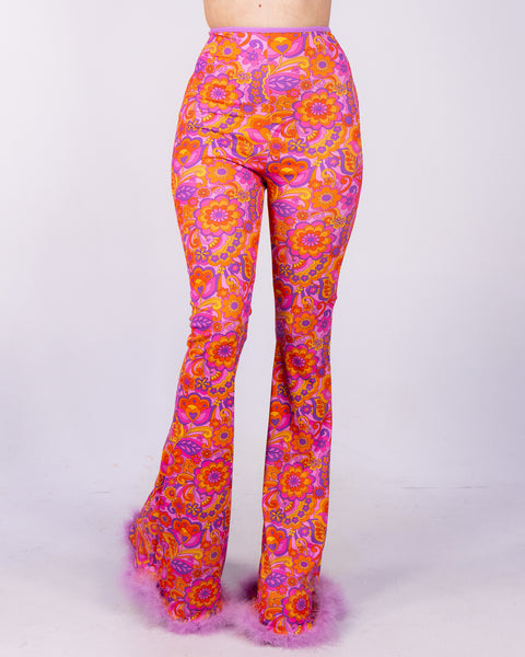 Lavender Paisley Daze Bell Bottom Pants – Rave Wonderland