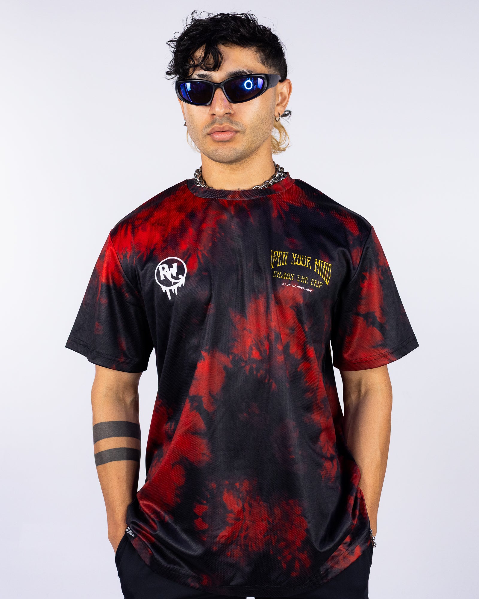 Open Your Mind, Enjoy The Trip Men's Tie Dye T-Shirt – Rave Wonderland