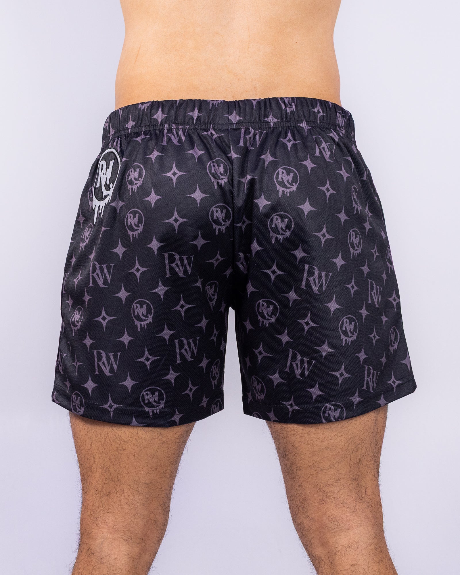 Techno Forever Men's Black Basketball Shorts – Rave Wonderland