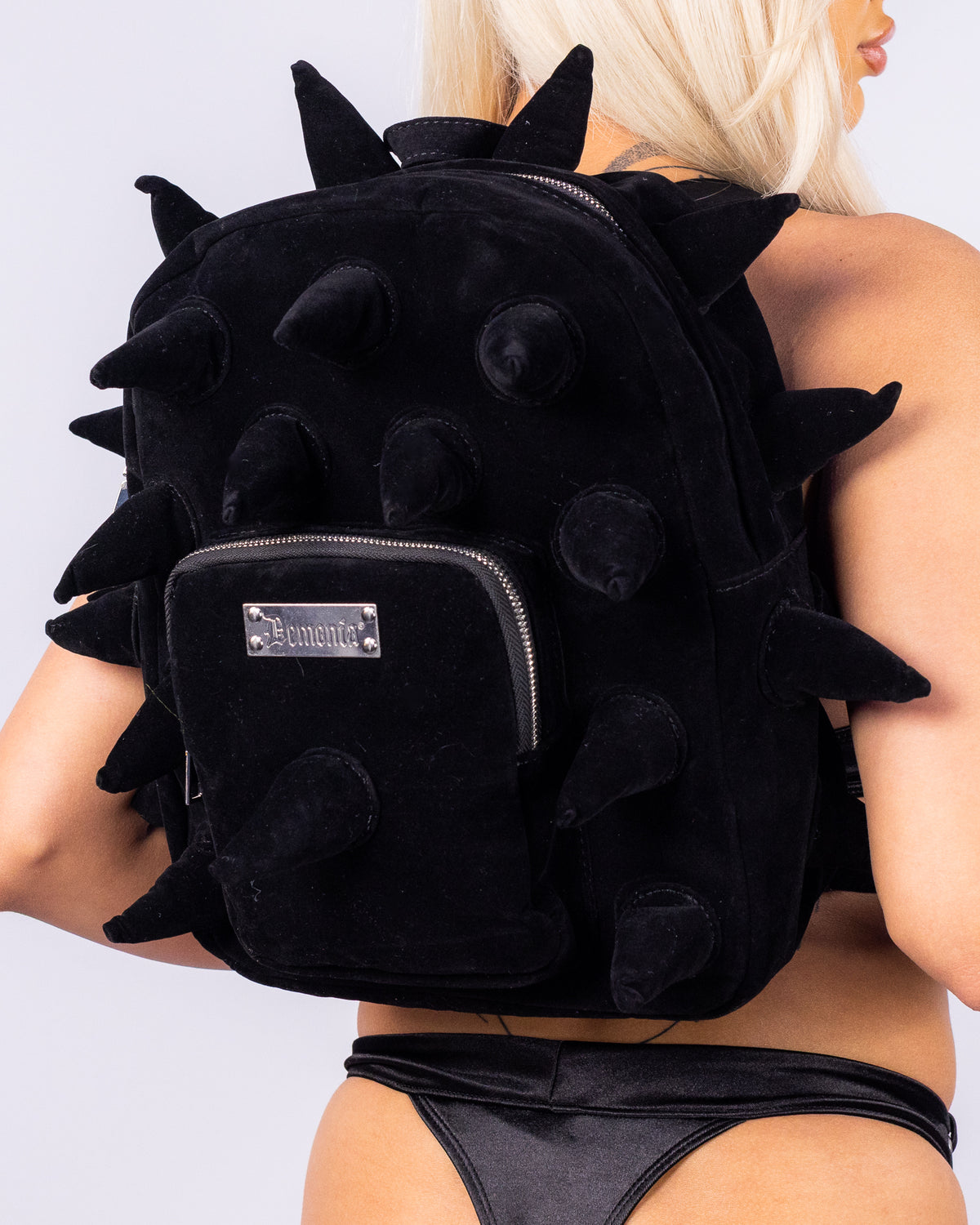 Pink Spiked Shell Backpack Metal Spiked Backpack Arena Spiky III Backpack 45 Allover Team Energy