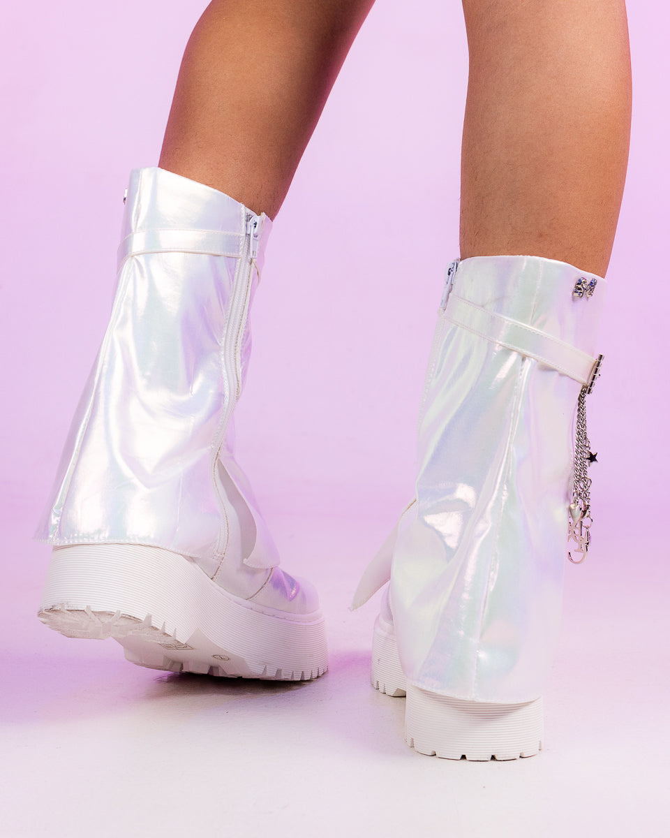 Stella Combat Boots – Rave Wonderland