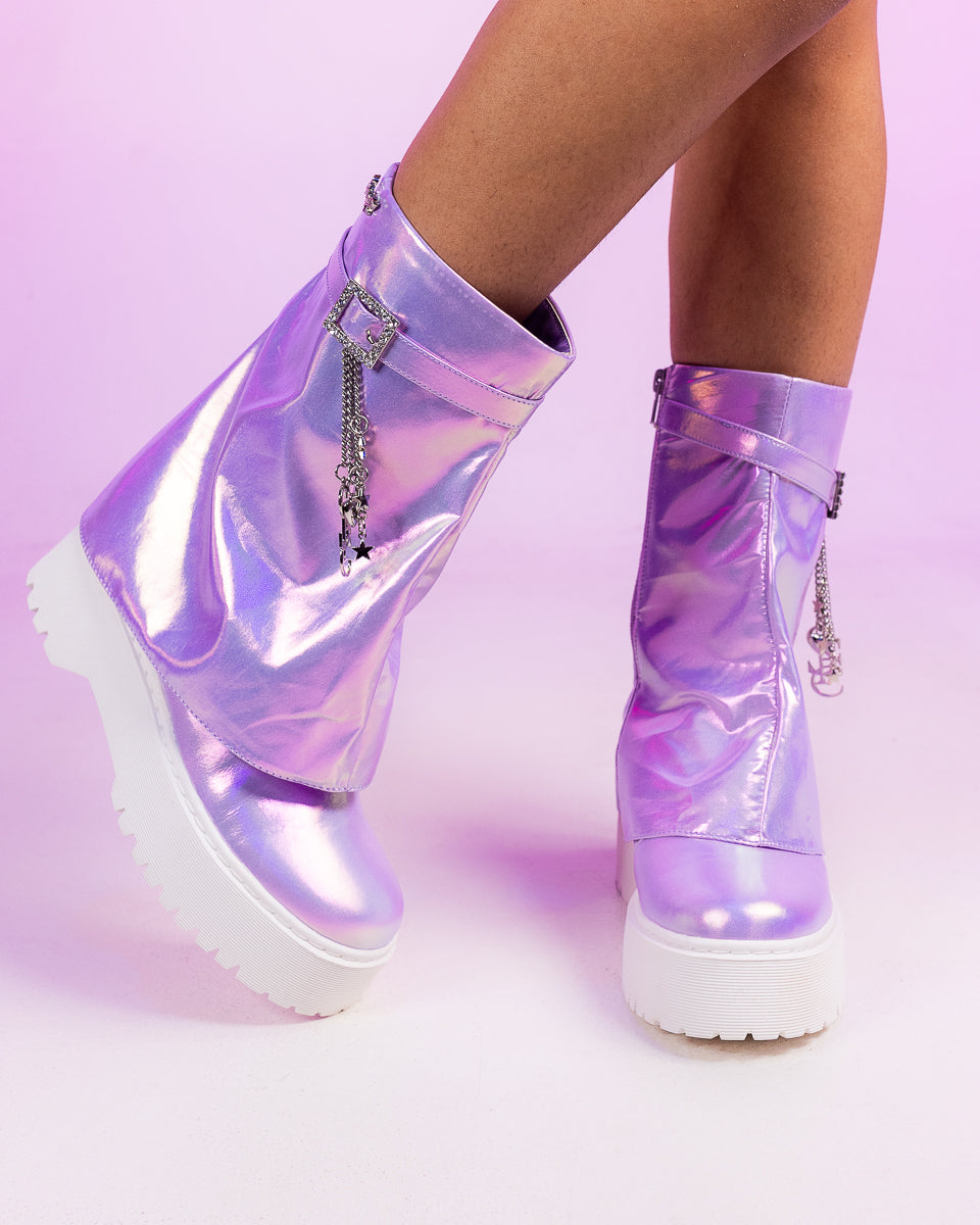 Luna Combat Boots – Rave Wonderland