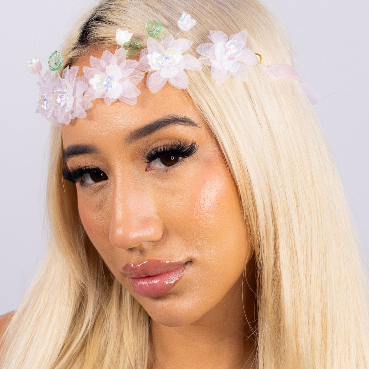 Lavender Rave Lavender Cherry Blossom Women's Crown – Rave Wonderland