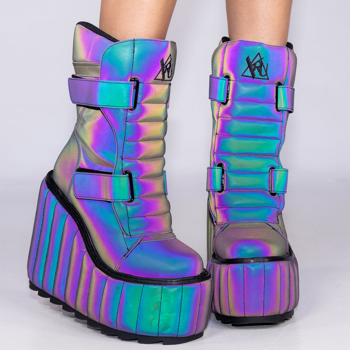 YRU Dune Moto Boots for Rave and Punk Style – Rave Wonderland