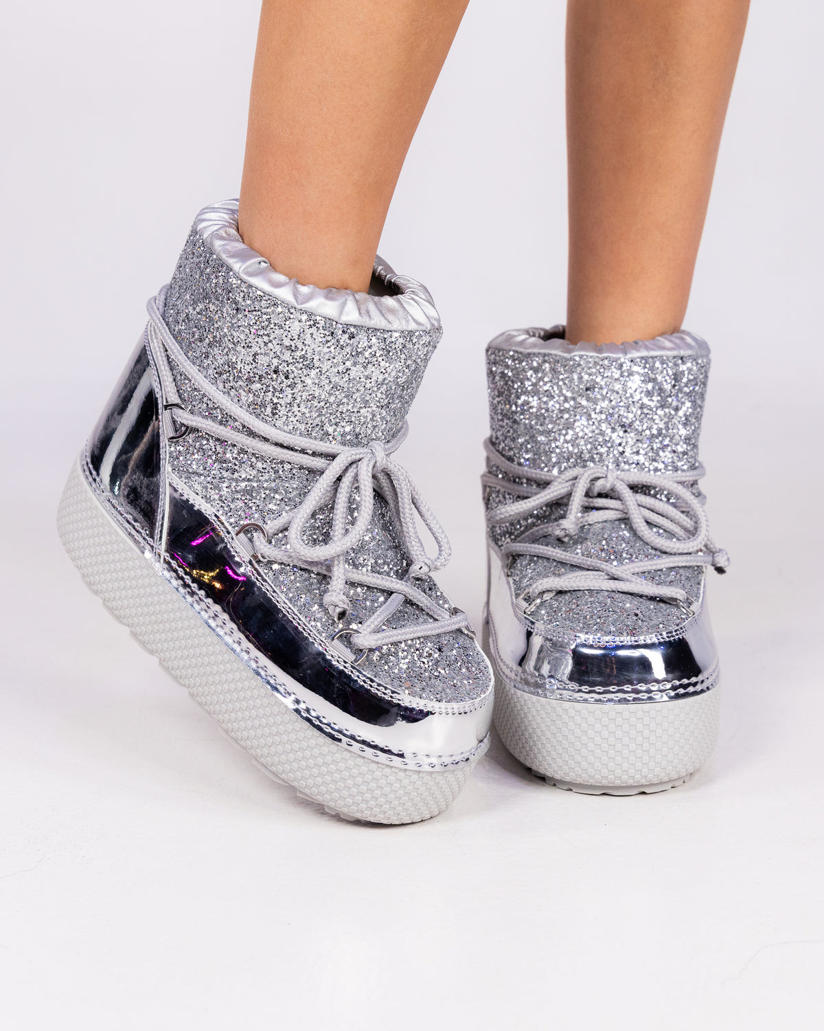 Silver Eclipse Women's Winter Booties