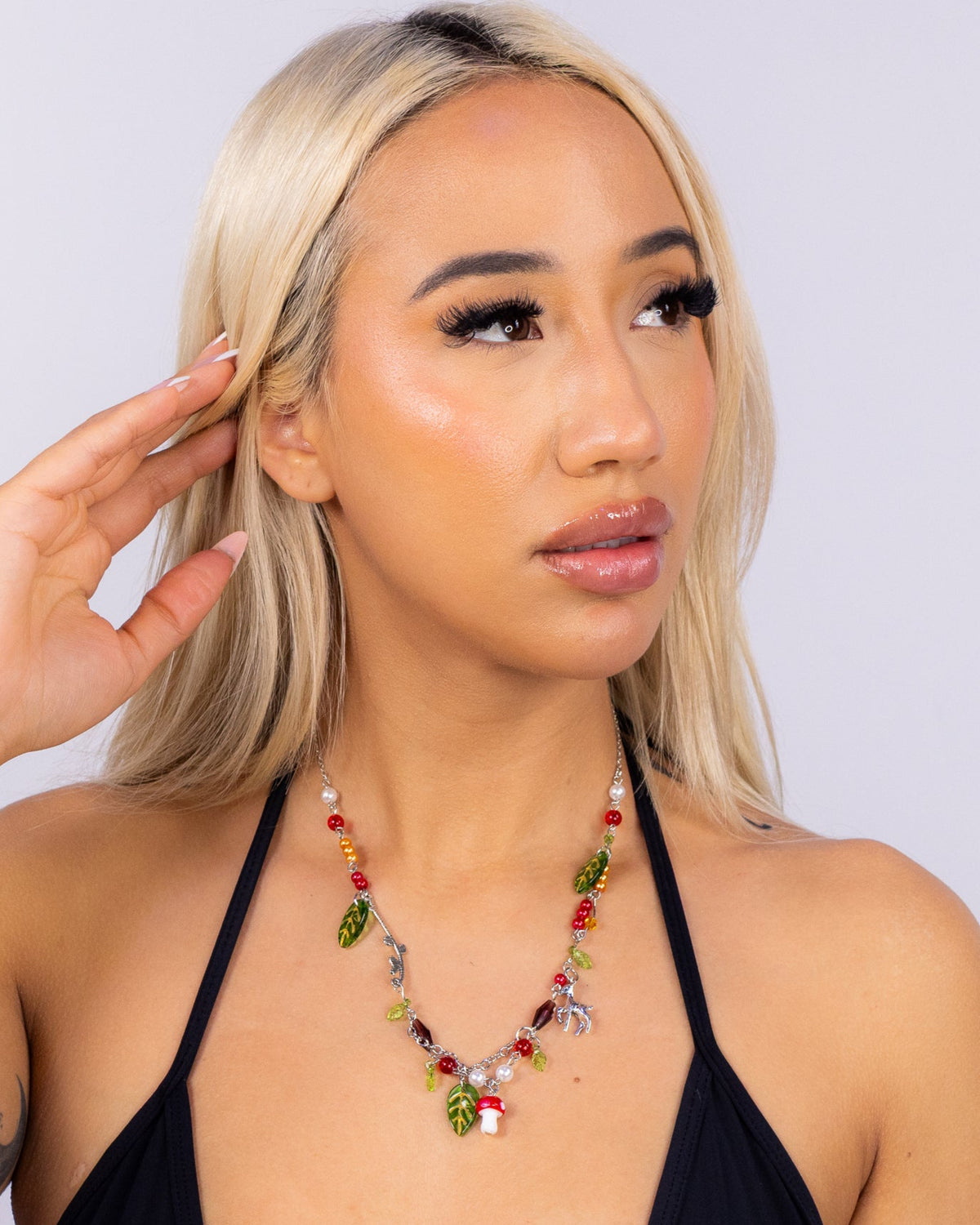 Mushroom Garden Women's Necklace