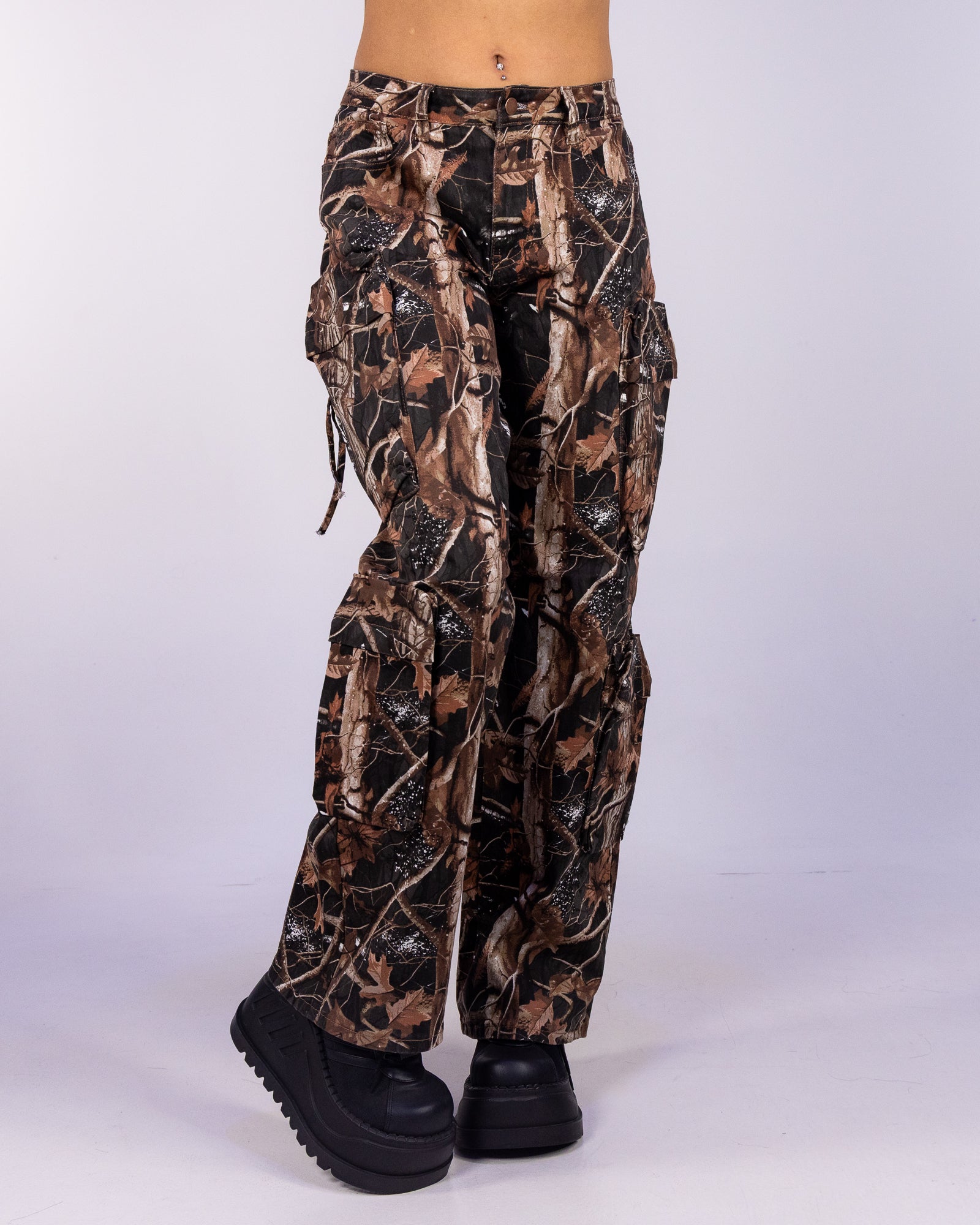 AWOL Women's Camo Cargo Joggers – Rave Wonderland