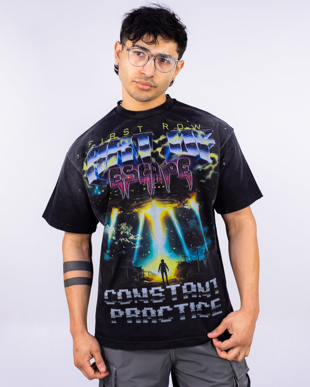 Polyester Rave Shirts Men's Rave Tee Shirts | Rave Wonderland